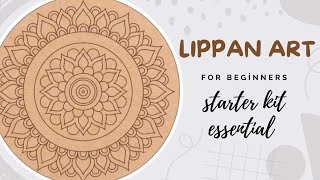 Lippan Art  Beginners Guide  Materials required for lippan art  Lippan Art Made Easy  diy [upl. by Uticas]