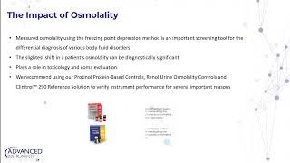 Impact of Osmolality Controls [upl. by Eudo]