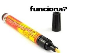 Caneta remove riscos funciona [upl. by Ikcaj]