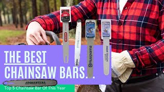 Best Chainsaw Bars 2023  Top 5 Chainsaw Bars Review [upl. by Snell809]