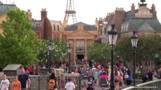 Epcot France Pavilion World Showcase  Walt Disney World 2013 HD 1080p [upl. by Anitsenre]