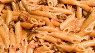 Penne alla boscaiola  Lumberjack Pasta by Bravobob [upl. by Hanford]