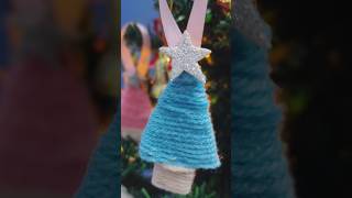 Easy amp fun christmas tree ornament diy 🎄🎄🎄 shorts christmas ornament craft [upl. by Lagasse]