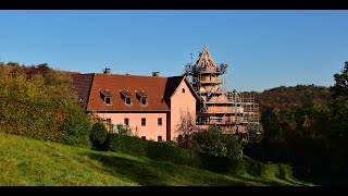 Bau der deutschen orthodoxen Dreifaltigkeitskirche [upl. by Joline]