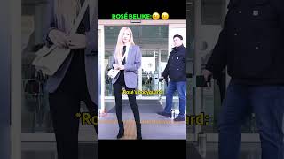 the difference between Rosés bodyguard and IUs bodyguard😅😅 blackpink rosé [upl. by Goodson319]