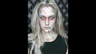 Possessed by the devil makeup tutorial special effects makeup SFX [upl. by Kiki]