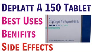 Deplatt A 150 tablet best uses benifits precaution amd side effects in hindi [upl. by Unni]