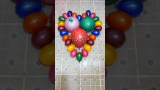 Watermelon Strawberry amp Mini Balloons Create to Beautiful Heart Balloons and Pop Reverse Balloons [upl. by Pestana492]