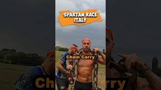 ⛓️ Chain Carry  SPARTAN RACE Italy ocr spartan shorts [upl. by Llenwad]