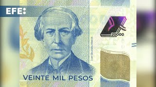 Argentina pone en circulación los billetes de 20000 pesos ante la alta inflación [upl. by Oliy]