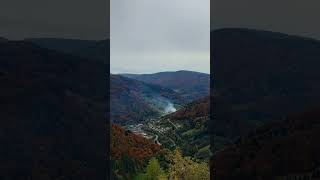 Urlaub auf dem Feldbergfeldberg hängebrücke wasserfall herbstanfang [upl. by Aekal]