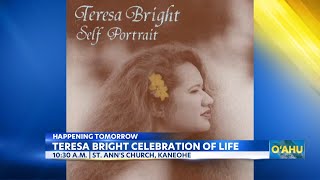 Memorial service for celebrated Hawaiian singer Teresa Bright [upl. by Aiak]