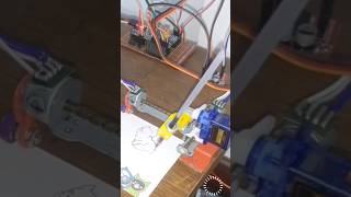 Arduino CNC machine arduino cncmachine arduinoproject [upl. by Fairbanks]