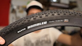 maxxis rambler 700x45c gravel tires for bicycles Распаковка и первые впечатления от покрышек [upl. by Licec357]