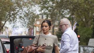 Maura Higgins Enjoys Lunch at Claridges in London [upl. by Goodden]