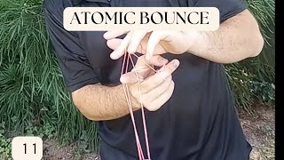 11 Atomic Bounce  1A Flashback yoyo tutorials [upl. by Jephthah]