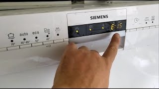 Error E15 Lavavajillas Siemens dishwasher E15 [upl. by Mundy24]