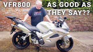 Honda VFR800 New Bike  2003 6th Generation VFR 800 Review  01 [upl. by Douville]