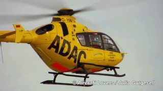 ADAC Eurocopter EC135 P2 DHBYA  Berlin  Marzahn 18102013 [upl. by Letram]