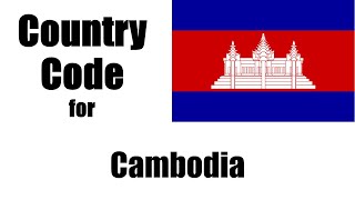 Cambodia Dialing Code  Cambodian Country Code  Telephone Area Codes in Cambodia [upl. by Ylluz]