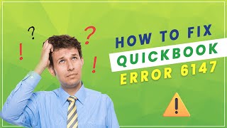 How to Fix QuickBooks Error 6147  MWJ Consultancy [upl. by Jacquetta526]