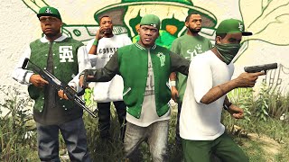 GTA 5 FRANKLIN amp LAMAR  BACK WITH THE FAMILES GANG  TAKING OVER GTA 5 MODS [upl. by Annauqal864]