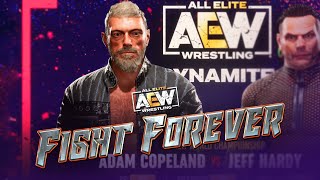 AEW Fight Forever  Adam Copeland  Edge  AEW Fight Forever Mods [upl. by Atinhoj]