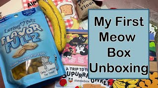 My First Meow Box Unboxing [upl. by Ardnas137]