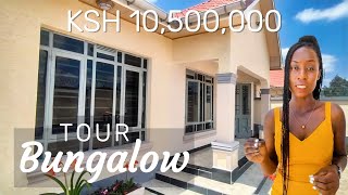 Touring NEWEST MOST AFFORDABLE KSH105M 3Bedroom bungalow in ruiru Kenya realestate luxury [upl. by Eyma136]