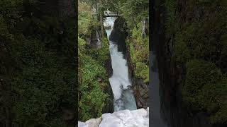 cascada cascade Cauterets région Occitania HautesPyrénéesAltos Pirineos Pont dEspagne [upl. by Nyleak]