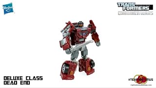 Video Review of the Transformers Combiner Wars Deluxe Class Dead End [upl. by Phillips]