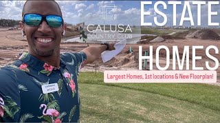 Calusa Country Club Estate Homes Largest homes available New Plan amp 1st locations [upl. by Shep]