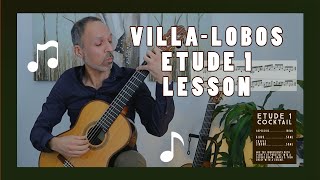 Watch this before playing VillaLobos Etude 1 [upl. by Karas]