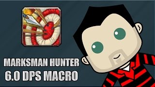 Marksmanship Hunter 60 DPS Rotation and Macro [upl. by Zasuwa403]