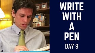 How to Write a Novel in Thirty Days  Write with a Pen  Day 930 [upl. by Eisenstark]