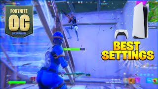 NEW BEST OG RELOAD FORTNITE Controller SOFTAIM SETTINGS AIMBOTPiece Control PS4PS5XBOXPC [upl. by Airuam134]