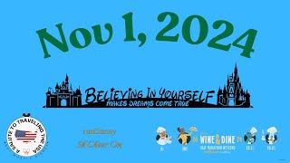 🎥 Live 20241101 runDisney 5k Spectator and Cheer On [upl. by Anohs463]