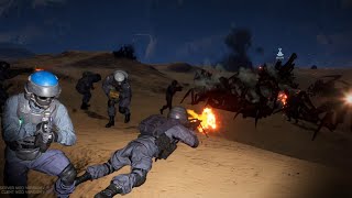 Roleplaying as Reporters during Starship Troopers game [upl. by Nowahs61]