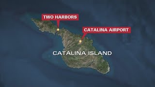 Plane crash reported in Catalina Island [upl. by Aldon]