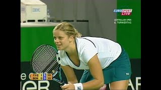 Kim Clijsters vs Alona Bondarenko Australian Open 2007 2Set partly [upl. by Nodnarg]