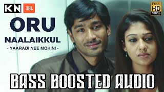 Yaaradi Nee Mohini  Oru Naalaikkul Bass Boosted Audio  Dhanush  Yuvan Sankar Raja [upl. by Herodias]