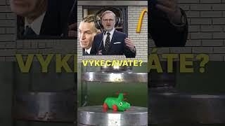 To mi neuvěříte😲Fiala maká v McDonaldu🍔 aipresidents shorts [upl. by Eecak]