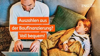 Auszahlung aus der Baufinanzierung im OnlineBanking [upl. by Izabel956]