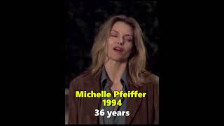 Michelle Pfeiffer Through The Years evolution thenandnow [upl. by Assiralc640]