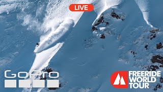 GoPro LIVE Freeride World Tour 2024  Fieberbrunn Austria [upl. by Odinevneib]