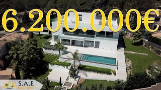 6200000 € NEUBAUVILLA IN SON VIDA AUF MALLORCA [upl. by Esele]