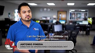 Antonio Pineda  Director of Crossborder Logistics [upl. by Fax]