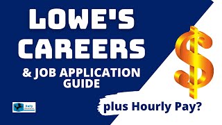 Lowes Careers and Job Application Guide [upl. by Koren]