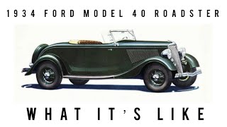 1934 Ford deluxe roadster 85 HP V8 [upl. by Nyletac216]