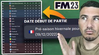 DÉBUTER EN DÉCEMBRE AVEC LES CLASSEMENTS RÉELS SUR FOOTBALL MANAGER 2023 BDD DOMINGO [upl. by Anerhs]